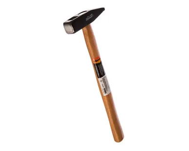 фото Молоток слесарный, 300 гр., квадратный боек, деревянная рукоятка, SPARTA, 1 шт