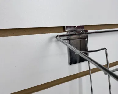 фото Полочка для рубашек на экономпанель 8 ячеек, хром