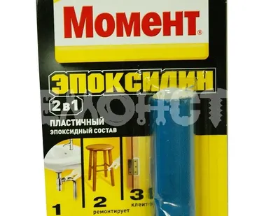 фото Состав эпоксидный 'Эпоксилин' 48 г в шоу-боксе (1371256) (10/50) ВС П