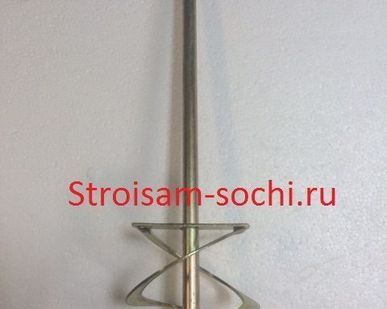 фото Миксер SDS+ из оцинк. стали, 80х400мм. для смесей