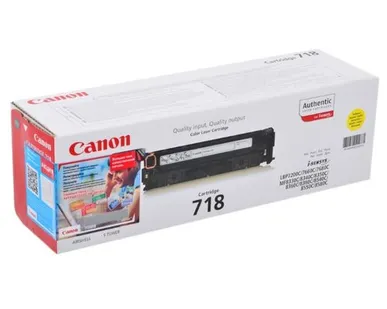 фото Картридж Canon 718Y 2659B002