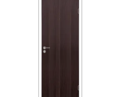 фото Дверное полотно глухое с фурнитурой 700*2000 венге Олови