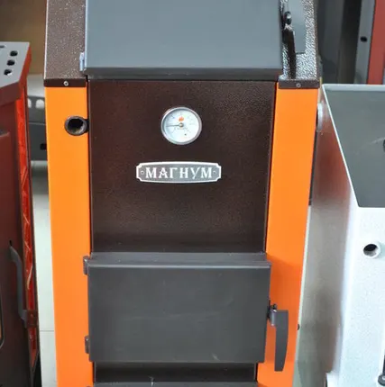 Фото №2 Твердотопливный котел длительного горения КДГ Магнум 15 кВт