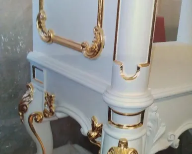 фото Золочение мебели