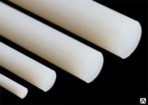Фото №0 Капролон белый стержень д 40 мм