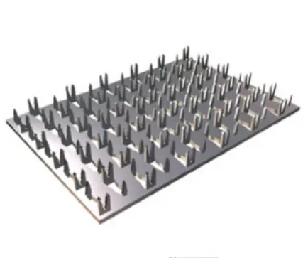 Фото №0 Пластина гвоздевая Директа 105х200х1 высота 
зуба 8 Директа