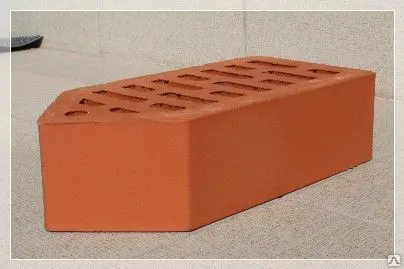 Фото №0 Фигурный кирпич красный "Пика" одинарный Арский кирпичный завод (АСПК)