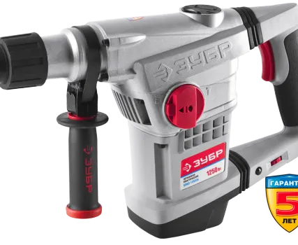 Фото №0 Перфоратор ЗУБР ЗПМ-40-1250 Э (1250 Вт + 10 Дж + SDS-Max + Гарантия 5 лет!)