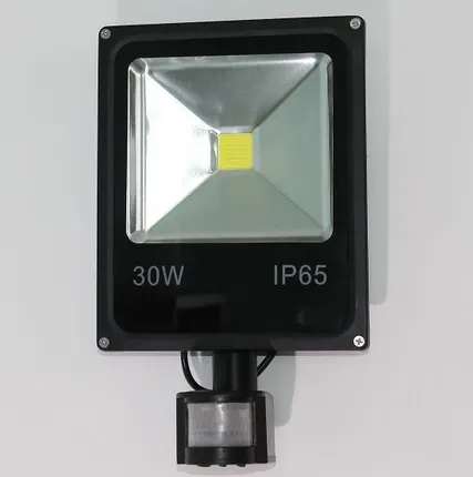 Фото №0 Светодиодный прожектор с датчиком движения GLANZEN FAD-0002-50-D