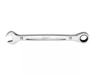 фото Ключ рожково-накидной с трещоткой Milwaukee Maxbite 18 мм