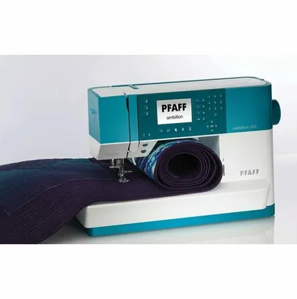 Фото №0 Швейная машина Pfaff Ambition 620, белый/бирюзовый