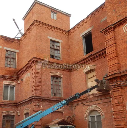 Фото №0 Гидрофобизация кирпича и камня