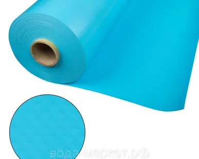 фото Лайнер Cefil голубой продается рулоном 41,58 м²