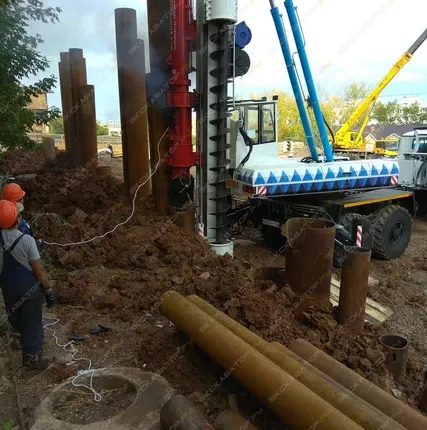 Фото №2 Аренда сваебойной установки БМ 811 Стройдормаш, Уфа