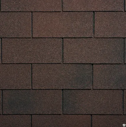 Фото №0 Гибкая черепица Руфлекс Ruflex Tab Кедровый орех