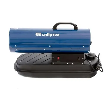 Фото №0 Пушка дизельная тепловая СТД-10, 10 кВт, 300 м3/ч, прямой нагрев Сибртех