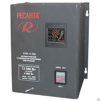 Фото №0 Стабилизатор напряжения СПН-13500