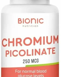 фото Bionic Nutrition Chromium Picolinate 250 мкг, 120 капс.