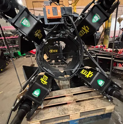 Фото №4 Пересадчик деревьев Exten WM300 на погрузчик 3т / ЭП