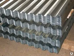 фото Профилированный лист С-8 х 1150 сталь оцинкованная тонколистовая СТ