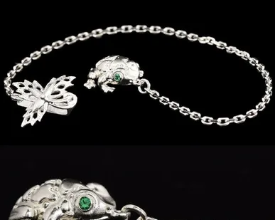 фото 0024246/И-2-фианит Серебро 925° Ионизатор для воды «ЛЯГУШКА» фианит