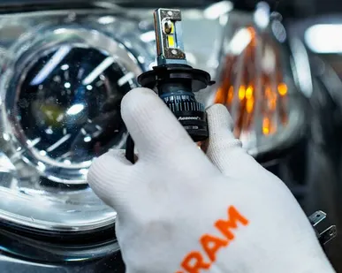 фото Установка дневных ходовых огней в поворотники