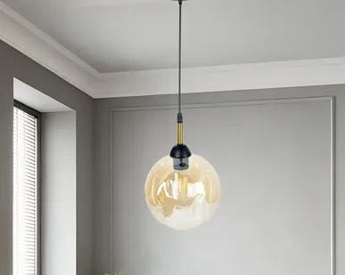 фото Светильник подвесной Brilliant light XA3265-1 Е27, черный, латунь