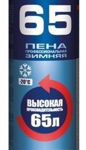 фото Пена монтажная Титан 65 02 Про (Tytan 65 02 Pro) зимняя, 750мл