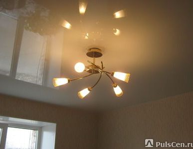 фото Натяжные потолки глянцевые белые Эконом-класс