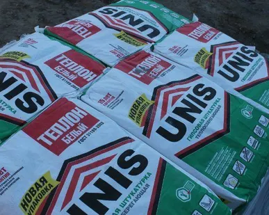 фото Шпаклевка ЮНИС-Фасад серая