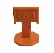 Фото №0 Система Выравнивания Плитки Decor Зажим Флажок 1,4 мм ведро 500 шт 339-0500