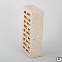 Фото №0 Кирпич облицовочный керамический Маркинский одинарный, светлый беж, ретро