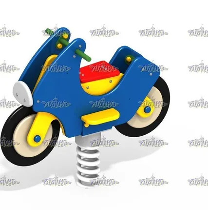 Фото №0 Качалка на пружине Мотоцикл