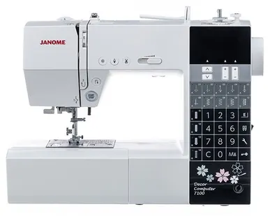 фото Швейная машина Janome Decor Computer 7100, белый