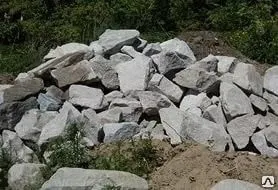 Фото №0 Бутовый камень разных фракций