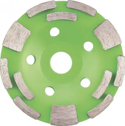 Фото №0 Чашка алмазная зачистная 125мм, комбинированная (72958) (СИБРТЕХ)