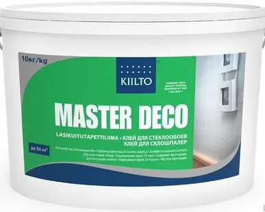 фото Клей для стеклообоев Kiilto Master Deco