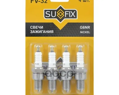 фото Свеча Зажигания (Nickel) SUFIX арт. FV32
