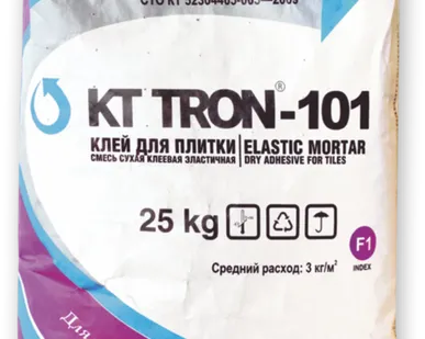 фото Клей для плитки эластичный КТ трон-101 (25 кг)