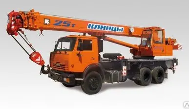 фото Автокран КС-55713-1К-3 КЛИНЦЫ стрела 28,0 м + гусек 9 м.