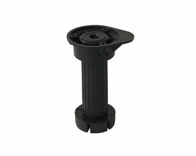 фото Цокольная опора FIRMAX H=120мм черный пластик