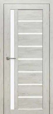 Фото №0 Дверь межкомнатная Вертикаль (Рада) стекло матовое, экошпон, Ель Альпийская 2000х700мм