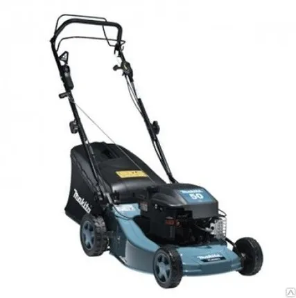 Фото №0 Бензиновая несамоходная ручная газонокосилка Makita PLM4602