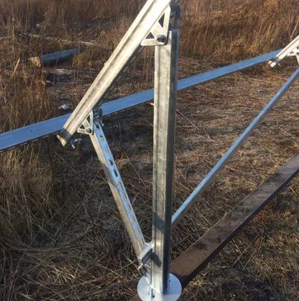 Фото №2 Комплект установки 4-х солнечных батарей на землю