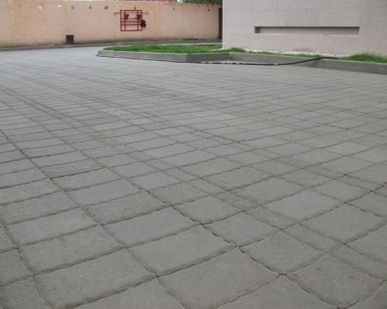 фото Тротуарная плитка Луна (брусчатка)