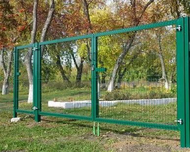 фото Ворота распашные для 3д забора "Small" 3000х2000 мм