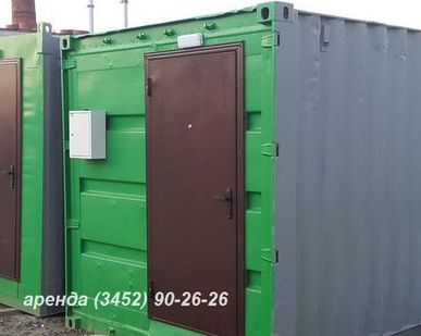 фото Аренда блок-контейнера 6х2,5 (отделка МДФ) Новый Уренгой 2-3мес