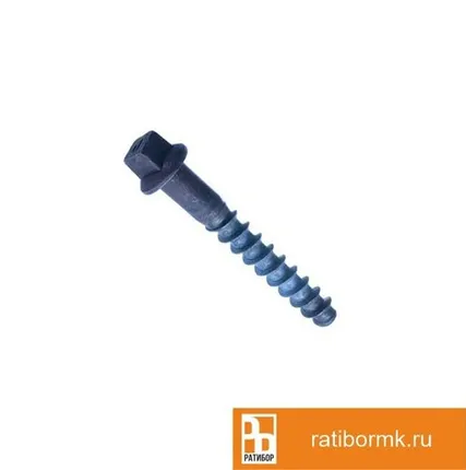 Фото №0 Шуруп путевой 1.24х190.01.15 ГОСТ 809-2020