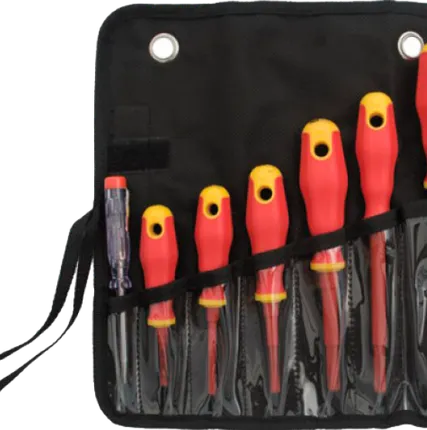 Фото №0 Набор изолированных отверток (7 предметов) с испытанием