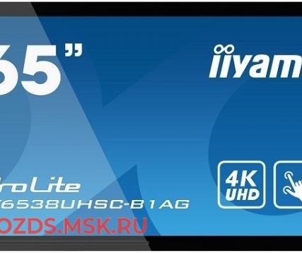 Фото №0 Iiyama TF6538UHSC-B1AG: Интерактивная панель